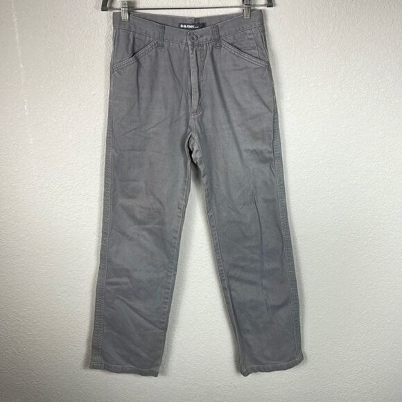 Baleno Mens Gray Tapered Leg Pants Casual Everyday Sz 32 - Picture 1 of 12